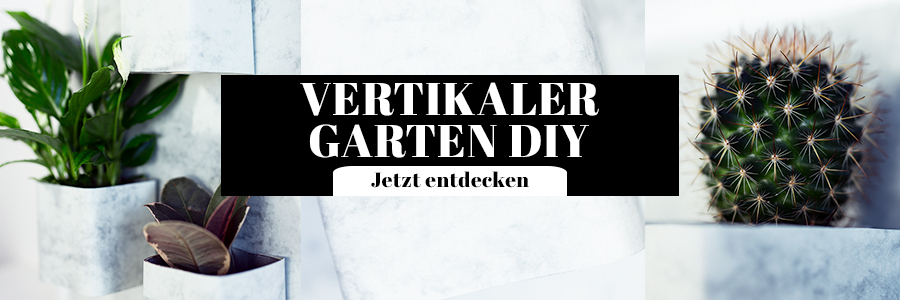 Vertikaler Garten DIY Idee Marmor