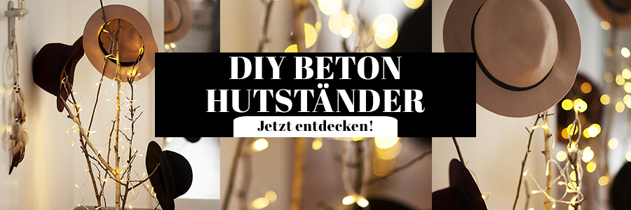 DIY Beton Hutständer